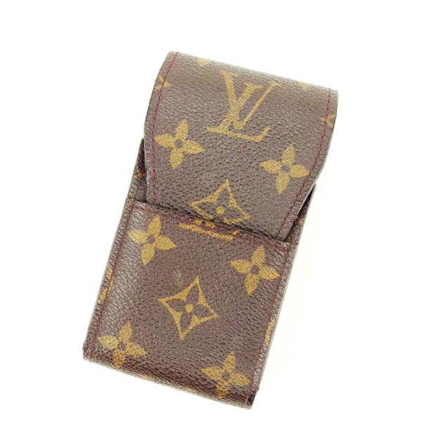 ルイヴィトン シガレットケース タバコケース レディース エテュイシガレット モノグラム ブラウン ...