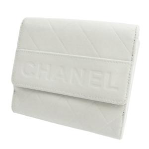 CHANEL（シャネル） ココマーク ラッキーフラワー 三つ折り財布
