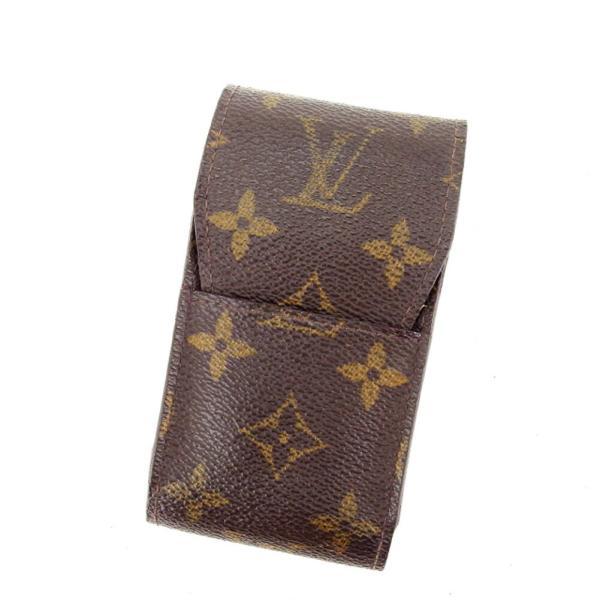 ルイヴィトン シガレットケース タバコケース レディース エテュイシガレット モノグラム ブラウン ...