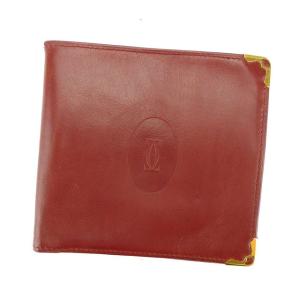 Cartier（カルティエ） マネークリップ 二つ折り財布 カボション