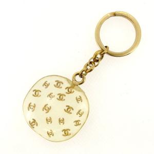 美品 CHANEL シャネル サークル ココマーク チェーン 97A キーホルダー