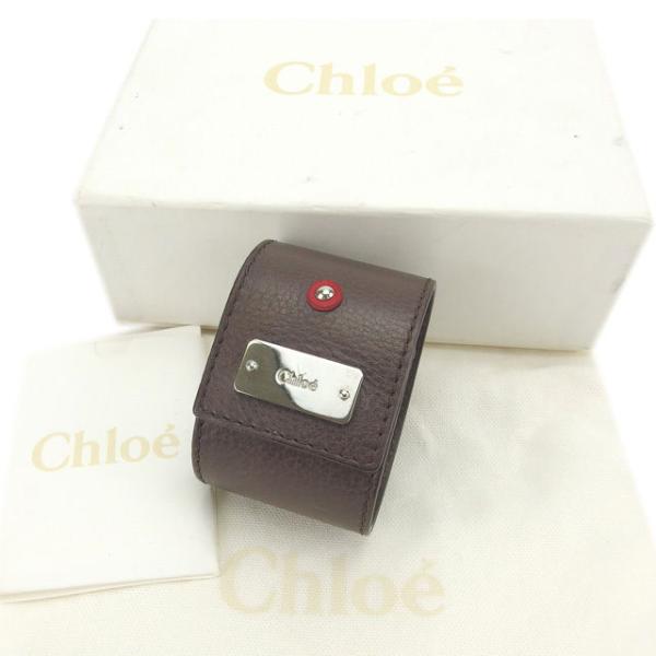 クロエ バングル レディース ブラウン 中古