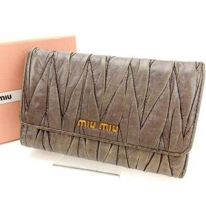 CELINE（セリーヌ） 財布/ミニ財布 レディース 三つ折り財布 グレー