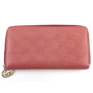 GGキャンバス グッチ 財布 GUCCI ラウンドファスナー長財布 レディース