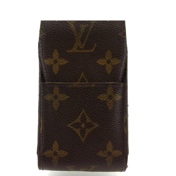 ルイ・ヴィトン LOUIS VUITTON シガレットケース モノグラム エテュイシガレット ブラウ...