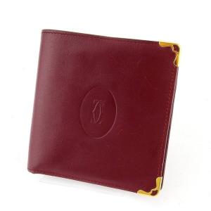 Cartier（カルティエ） 財布 マストライン 三つ折り 3つ折り ミニ財布