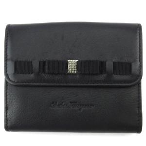 FERRAGAMO（フェラガモ） 財布 レディース ブランド ヴァラリボン 二