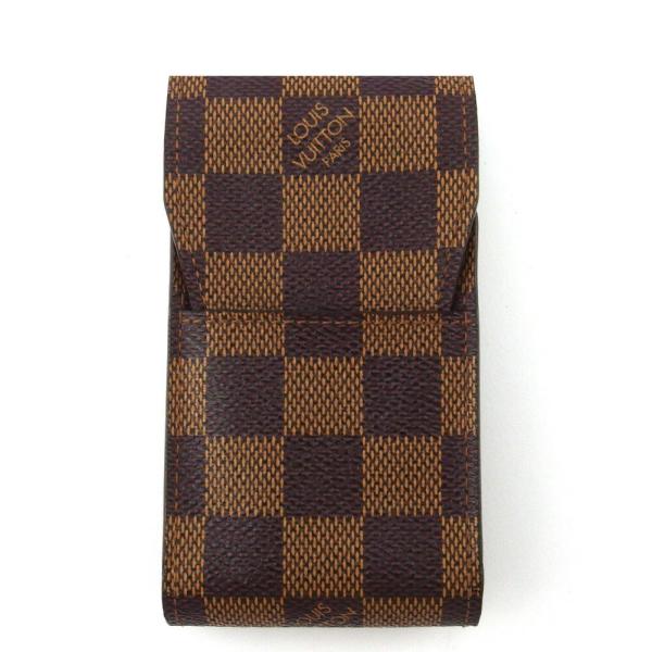 ルイ・ヴィトン LOUIS VUITTON シガレットケース ダミエ エテュイシガレット ブラウン ...