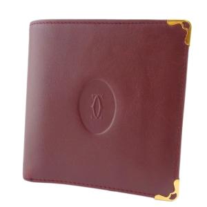 GUCCI（グッチ） グッチシマ レザー 二つ折り コンパクト財布 212090