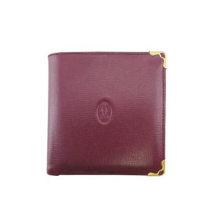 MUST DE CARTIER カルティエ Cartier マストライン 二つ折り財布