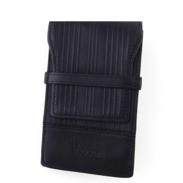 ジャンニ・ヴェルサーチ Gianni Versace シガレットケース ロゴ ヴェルサーチ ブラック...