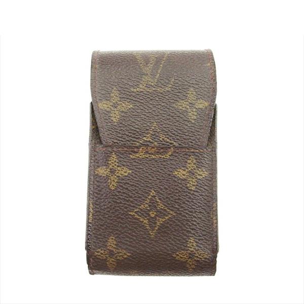 ルイ・ヴィトン LOUIS VUITTON シガレットケース モノグラム エテュイシガレット ブラウ...