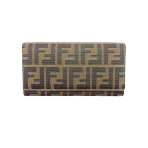 FENDI フェンディ CONTINENTAL WALLET バゲット コンチネンタル ウォレット レザー ベージュ 2つ折り 長財布 8M0251 美品 楽天市場】FENDI フェンディ CONTINENTAL WALLET バゲット
