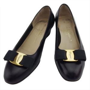 FERRAGAMO（フェラガモ） ヒールパンプス VARA 1 591964 688993