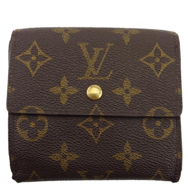 【30%OFFクーポン】ルイ・ヴィトン LOUIS VUITTON 二つ折り財布 モノグラム ポルト...