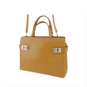 極 美品 Salvatore Ferragamo サルヴァトーレフェラガモ ガンチーニ