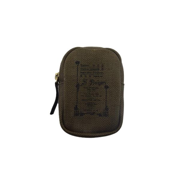 ブルガリ BVLGARI シガレットケース コレツィオーネ カーキ ブラック レディース 中古