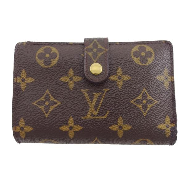 ルイ・ヴィトン LOUIS VUITTON 二つ折り財布 モノグラム ポルトモネビエヴィエノワ ブラ...