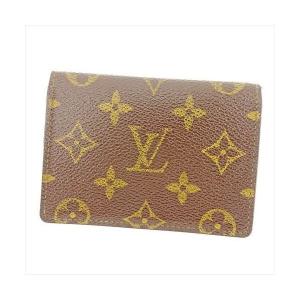 ルイ ヴィトン 定期入れ パスケース ポルト2カルトヴェルティカル M60533 モノグラム Louis Vuitton 中古｜branddepot