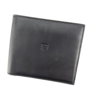 LOEWE（ロエベ） 【特別割引☆30％OFFクーポン】ロエベ 二つ折り 財布