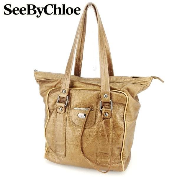 【週末限定SALE★30％OFFクーポン】シーバイ クロエ トートバッグ ハンドバッグ レディース ...