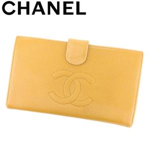 シャネル 長財布 がま口 財布 オールドシャネル ココマーク CHANEL 中古