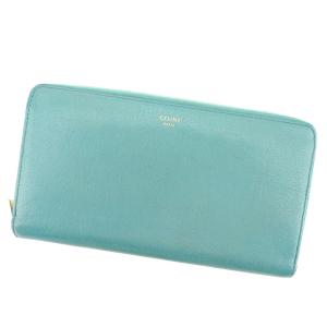 CELINE（セリーヌ） ラウンドファスナー 長財布 グレージュ ベージュ