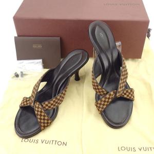 LOUIS VUITTON（ルイ・ヴィトン） サンダル モノグラム・アンプラント