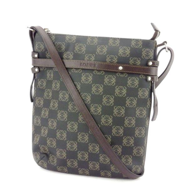 【ウィンターSALE★30%OFFクーポン】ロエベ LOEWE ショルダーバッグ アナグラム柄 ブラ...