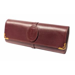 Cartier（カルティエ） メガネケース 眼鏡ケース マスト レザー