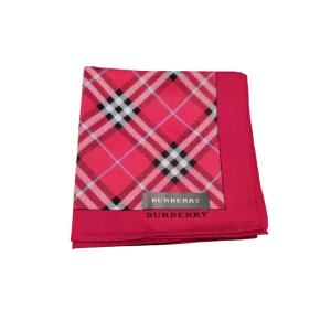 BURBERRY（バーバリー） 未使用 ハンカチ チェック コットン 100