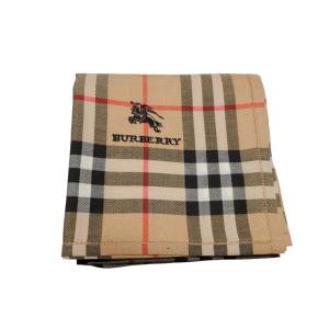BURBERRY（バーバリー） 未使用 ハンカチ チェック コットン 100