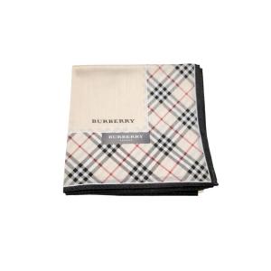 BURBERRY（バーバリー） 未使用 ハンカチ チェック コットン 100