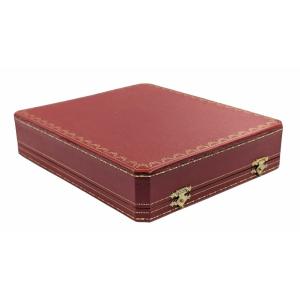 カルティエ 大型 ケース ネックレス用　ネックレスケース　箱 レッド Cartier　空箱　BOX 内箱　アクセサリー用 【中古】