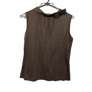 エムズグレイシー トップス カットソー 長袖 38 ペプラム ブラック 黒 リボン 38 レディース M’S GRACY　228707 M'S GRACY（エムズグレイシー） トップス カットソー 長袖 38 ペプラム