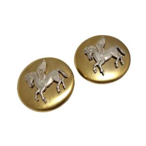 HERMES（エルメス） カデナ チャーム エレファント 象 シルバー メッキ