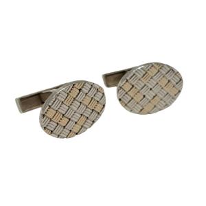 【美品】 TIFFANY&Co. カフスボタン　カフリンクス　シルバー 83 TIFFANY&Co.（ティファニー） 【美品】ティファニー カフス シルバー