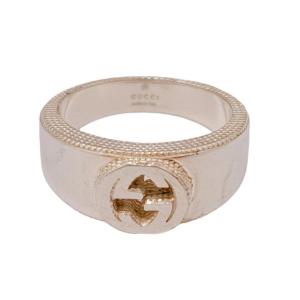 GUCCI（グッチ） 14号 リング・指輪 ダブルG ツイスト シルバー925
