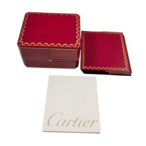 Cartier（カルティエ） キーリング キーホルダー ピンク レザー 2C 2C