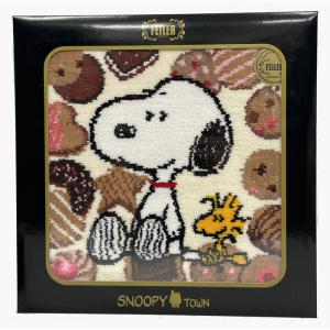 feiler（フェイラー） 未使用 タオル シュニール ハンカチ スヌーピー