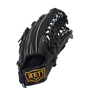 MIZUNO（ミズノ） グローブ ソフトボール レザー ブラック ピンク MBA