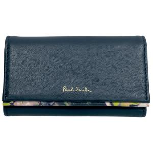 Paul Smith（ポール・スミス） 未使用 財布 二つ折り メンズ ネイビー