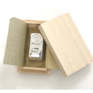 即納 新品 井島貴金属精錬 純銀 インゴット 桐箱付き ingot 50g