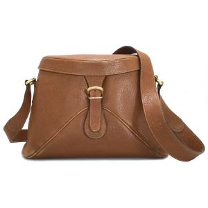グッチ ショルダーバッグ オールドグッチ ヴィンテージ ブラウン レザー 本革 メンズ レトロ 001 茶色 Gucci レディース 1406 86 永遠の定番