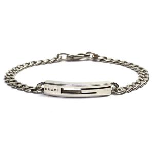 グッチ ブレスレット スモールカットアウトg 銀製 ブレス チェーンブレスレット Gucci 5 Off アクセサリー レディース 喜平 男女兼用 メンズ