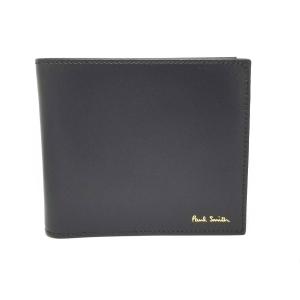 ポールスミス 財布 二つ折り 札入れ プリント 車 カー ストライプ