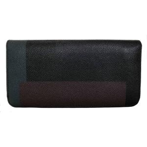 バーバリー 長財布 メンズ 超特価 ブラック 4カラー 財布 コインケース付 二つ折り財布 Burberry 二つ折り長財布 型押しレザー 黒 ロゴ