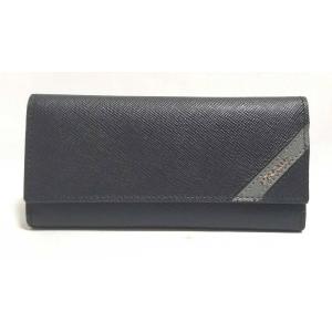 美品 PRADA プラダ キーケース 6連 ブラック サフィアーノ ジップ PRADA プラダ 6連 キーケース サフィアーノ 2M0025 濃紺 メンズ
