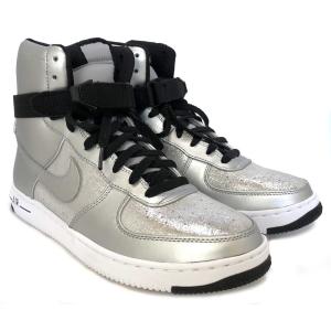 未使用 ナイキ スニーカー エア フェザー ハイ プレミアム Air Feather 25 5cm Prm Nike メンズ 信頼 シルバー 靴 ハイカット Hi
