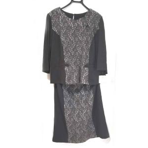 試着のみ！AOKI アオキ　Les Mues レディーススーツ三点セットMサイズ 動きやすさ抜群のスーツに、「シワ回復性」「ウォッシャブル」機能を